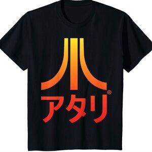 Atari logo in Japanese letters T-Shirt large